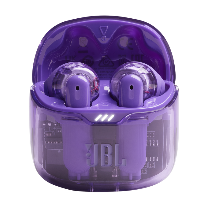 JBL Tune Flex Ghost Edition - Purple Ghost - True wireless Noise Cancelling earbuds - Detailshot 1 image number null